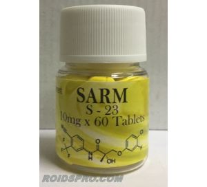 S-23 SARM for sale 10 mg x 60 tablets from Global Anabolics - roidspro.com